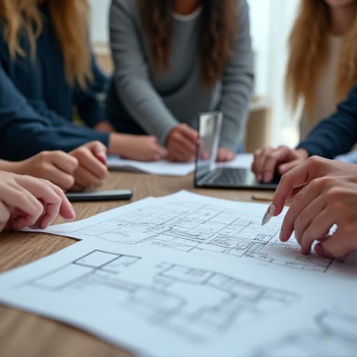 Team working together